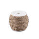 Sznurek lniany ø1 mm - Płowy naturalny (1 Sztuka) Sznurek lniany ø1 mm - Płowy naturalny (1 Sztuka)