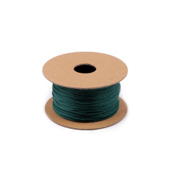 Corda / spago attorcigliato, dimensioni: ø1,2 mm - Verde scuro (1 Pezzo)