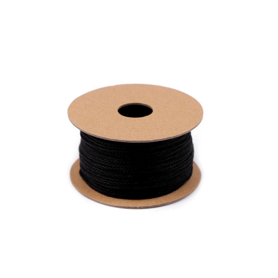 Sznurek skręcany ø1,2 mm - Czerwony (1 Sztuka) Sznurek skręcany ø1,2 mm - Czerwony (1 Sztuka)