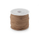 Cord pes with nylon line ø0.5 mm - Lightgrey (10 Pieces) Cord pes with nylon line ø0.5 mm - Lightgrey (10 Pieces)