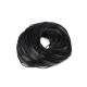 Bőrcsík lapos 2 mm folyóméteres - Fekete (1 Méter) Bőrcsík lapos 2 mm folyóméteres - Fekete (1 Méter)