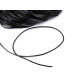 Bőrcsík lapos 2 mm folyóméteres - Fekete (1 Méter) Bőrcsík lapos 2 mm folyóméteres - Fekete (1 Méter)