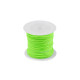 Sznurek pes skręcany ø1 mm woskowany - Green yelow (10 Sztuki) Sznurek pes skręcany ø1 mm woskowany - Green yelow (10 Sztuki)