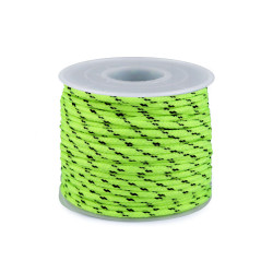 Sznurek / linka spadochronowa ø2,5 mm - Green yelow (100 Metry)