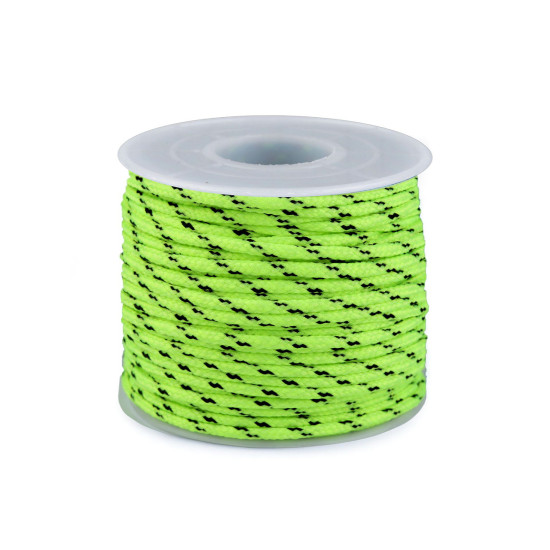 Sznurek / linka spadochronowa ø2,5 mm - Green yelow (100 Metry) Sznurek / linka spadochronowa ø2,5 mm - Green yelow (100 Metry)