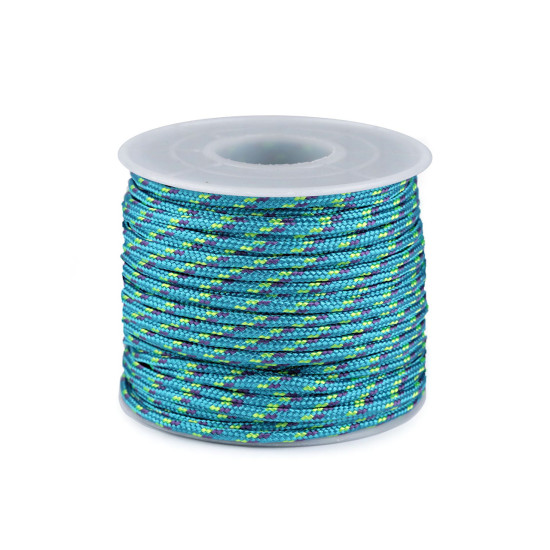 Sznurek / linka spadochronowa ø2,5 mm - Green yelow (100 Metry) Sznurek / linka spadochronowa ø2,5 mm - Green yelow (100 Metry)