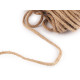 Jute braided cord ø6 mm - Natural burlap (1 Meter)