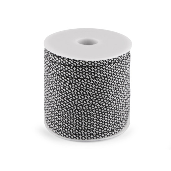 Sznurek odzieżowy z rdzeniem ø4 mm - Czerwony (1 Sztuka)