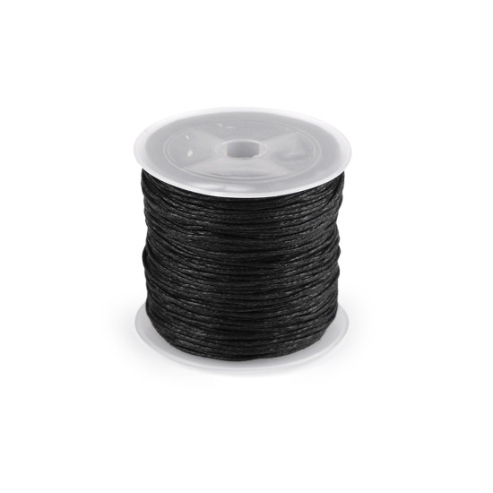 Cordón de algodón encerado ø0,6 mm - Crudo claro (1 Pieza) Cordón de algodón encerado ø0,6 mm - Crudo claro (1 Pieza)