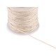 Cordón de algodón encerado ø0,6 mm - Crudo claro (1 Pieza) Cordón de algodón encerado ø0,6 mm - Crudo claro (1 Pieza)