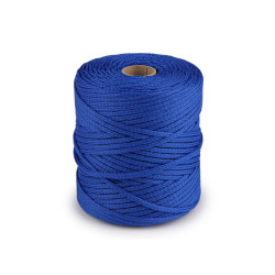 Corda / spago in poliestere, pes, dimensioni: ø 4 mm - Re blu (100 Metri)