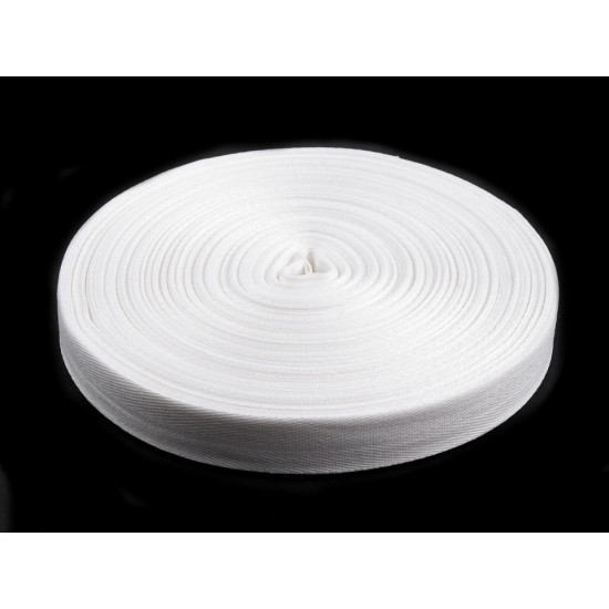 Taśma jodełka szerokość 18 mm - White (50 Metry) Taśma jodełka szerokość 18 mm - White (50 Metry)