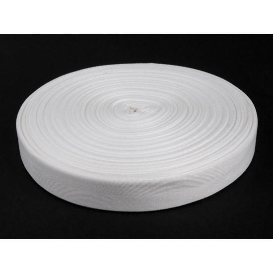 Taśma jodełka szerokość 30 mm - White (100 Metry) Taśma jodełka szerokość 30 mm - White (100 Metry)