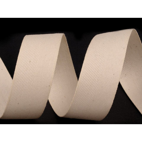 Taśma jodełka szerokość 30 mm - White (100 Metry) Taśma jodełka szerokość 30 mm - White (100 Metry)