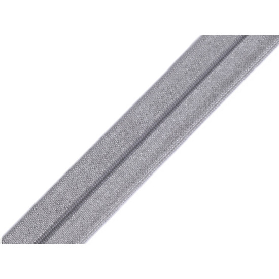 Bordino elasticizzato pieghevole, larghezza: 19 mm - Bianco (10 Metri) Bordino elasticizzato pieghevole, larghezza: 19 mm - Bianco (10 Metri)