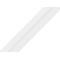 Bordino elasticizzato pieghevole, larghezza: 19 mm - Bianco (1 Metro)