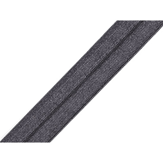 Bordino elasticizzato pieghevole, larghezza: 19 mm - Bianco (10 Metri) Bordino elasticizzato pieghevole, larghezza: 19 mm - Bianco (10 Metri)
