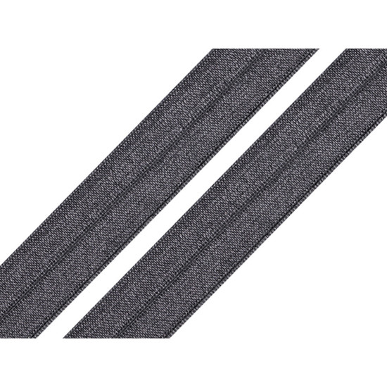 Bordino elasticizzato pieghevole, larghezza: 19 mm - Bianco (10 Metri) Bordino elasticizzato pieghevole, larghezza: 19 mm - Bianco (10 Metri)