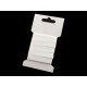 Köperband auf karte breitte 10 mm - Naturfarbe hell (1 Karte) Köperband auf karte breitte 10 mm - Naturfarbe hell (1 Karte)