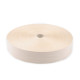 Cotton canvas ribbon width 35 mm - Ecru light (1 Meter) Cotton canvas ribbon width 35 mm - Ecru light (1 Meter)