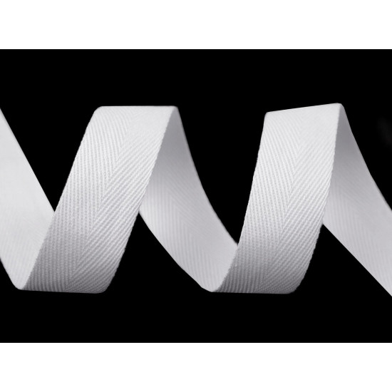 Taśma jodełka szerokość 20 mm - White (45 Metry) Taśma jodełka szerokość 20 mm - White (45 Metry)