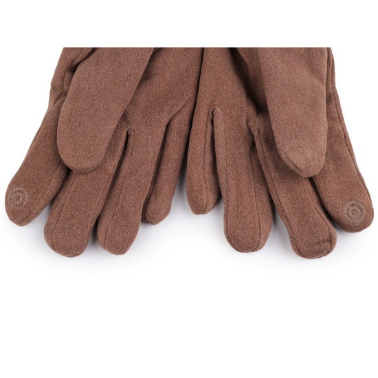 Gants homme isolés pour écran tactile - Noir (1 Paire) Gants homme isolés pour écran tactile - Noir (1 Paire)
