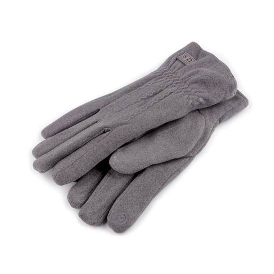 Gants homme isolés pour écran tactile - Noir (1 Paire) Gants homme isolés pour écran tactile - Noir (1 Paire)
