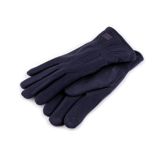 Gants homme isolés pour écran tactile - Noir (1 Paire) Gants homme isolés pour écran tactile - Noir (1 Paire)