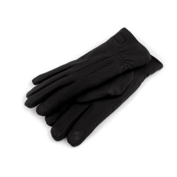 Gants homme isolés pour écran tactile - Noir (1 Paire)