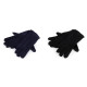 Gants homme pour écran tactile - Noir (1 Paire) Gants homme pour écran tactile - Noir (1 Paire)