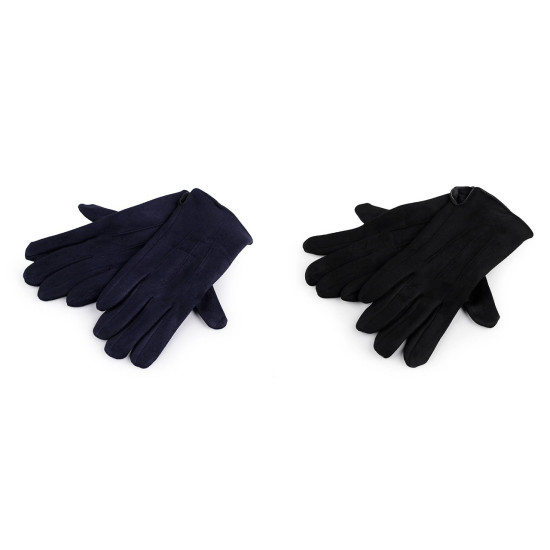 Gants homme pour écran tactile - Noir (1 Paire) Gants homme pour écran tactile - Noir (1 Paire)