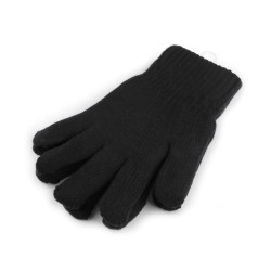 Gants isolants tricotés pour homme - Noir (1 Paire)