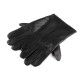 Gants en cuir pour homme - Noir (1 Paire) Gants en cuir pour homme - Noir (1 Paire)
