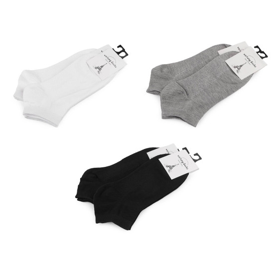 Skarpetki bawełniane krótkie unisex - White (10 Pary) Skarpetki bawełniane krótkie unisex - White (10 Pary)