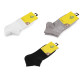 Skarpetki bawełniane antybakteryjne krótkie unisex - White (1 Para) Skarpetki bawełniane antybakteryjne krótkie unisex - White (1 Para)