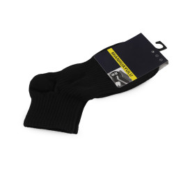 Skarpetki bawełniane antybakteryjne unisex - Czarny (1 Para)
