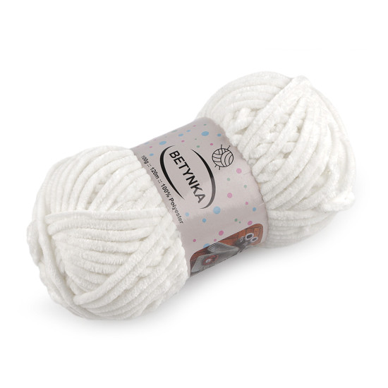 Chenille-strickgarn betynka, 100 g - Ruby (1 Stück) Chenille-strickgarn betynka, 100 g - Ruby (1 Stück)