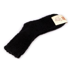 Skarpetki frotte unisex - Czarny (1 Para)