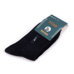 Calcetines de lana para hombre - Azul oscuro (1 Par)