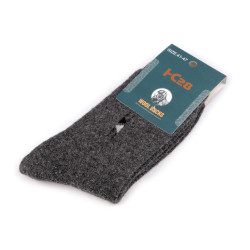 Calcetines de lana para hombre - Gris (1 Par)