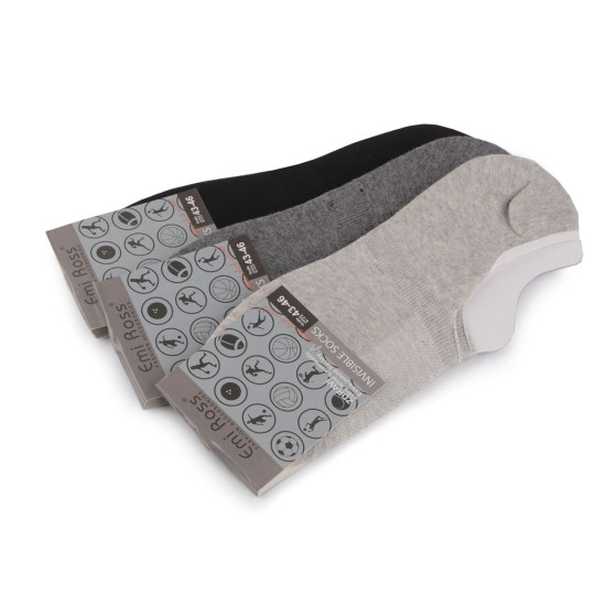 Skarpetki bawełniane stopki emi ross unisex - Mix (3 Pary) Skarpetki bawełniane stopki emi ross unisex - Mix (3 Pary)