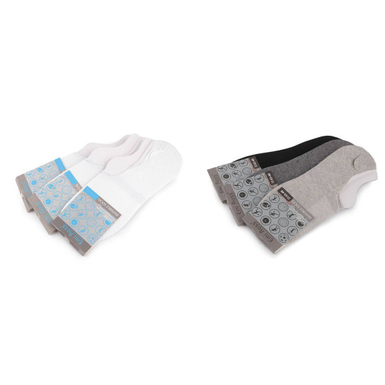 Skarpetki bawełniane stopki emi ross unisex - Mix (3 Pary) Skarpetki bawełniane stopki emi ross unisex - Mix (3 Pary)