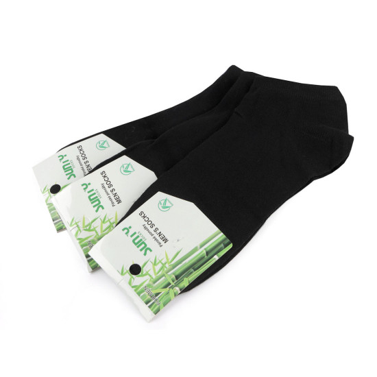 Bambusové ponožky členkové unisex - Mix (3 Páry)