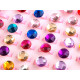 Girls rings - assorted mix - Mix (36 Pieces)