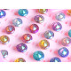 Girls rings - assorted mix - Mix (36 Pieces)