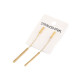 Pendientes colgantes de acero inoxidable - Oro (1 Par) Pendientes colgantes de acero inoxidable - Oro (1 Par)