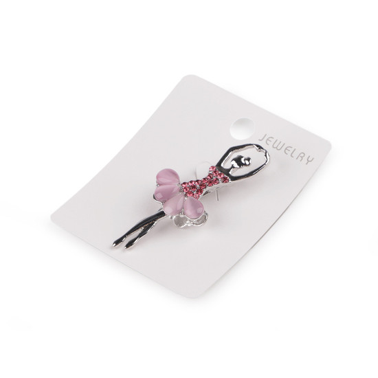 Brooch balerina - Crystal (2 Pieces) Brooch balerina - Crystal (2 Pieces)