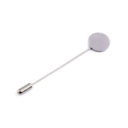 Decorative pin - unfinished / diy - Platinum (10 Pieces)