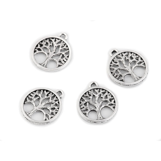 Anhänger baum 15 mm - Platine (4 Stücke) Anhänger baum 15 mm - Platine (4 Stücke)