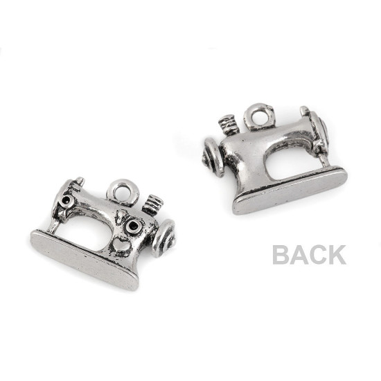 Anhänger nähmaschine 13x16 mm - Platine (4 Stücke) Anhänger nähmaschine 13x16 mm - Platine (4 Stücke)